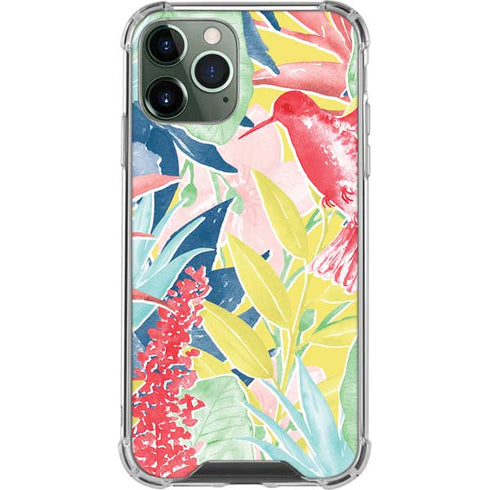 Spring Bird of Paradise iPhone 12 Pro Max Clear Case
