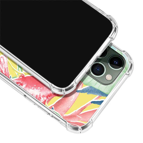 Spring Bird of Paradise iPhone 12 Pro Max Clear Case