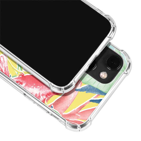 Spring Bird of Paradise iPhone 13 Mini Clear Case