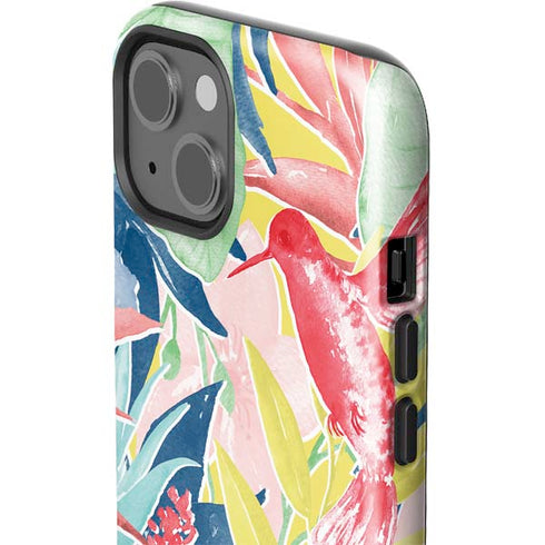 Spring Bird of Paradise iPhone 14 Plus Impact Case