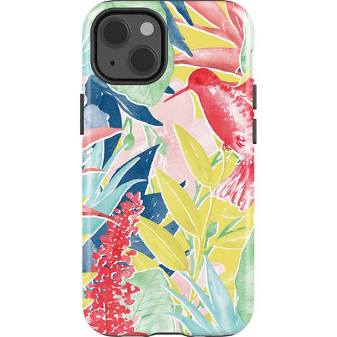 Spring Bird of Paradise iPhone 14 Impact Case