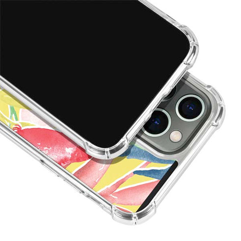 Spring Bird of Paradise iPhone 15 Pro Clear Case