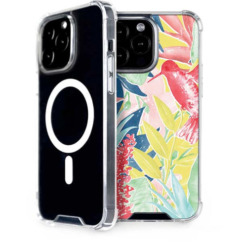 Spring Bird of Paradise iPhone 15 Pro Max MagSafe Case