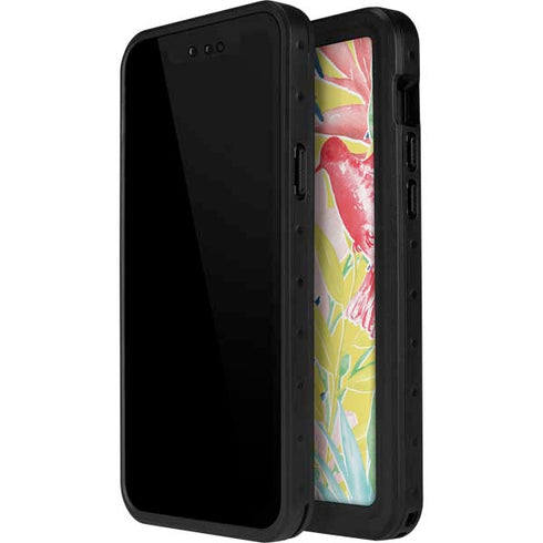 Spring Bird of Paradise iPhone 14 Pro Max Waterproof Case