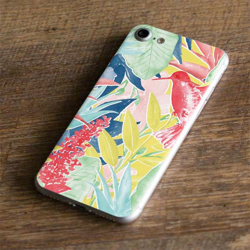 Spring Bird of Paradise iPhone 8 Skin