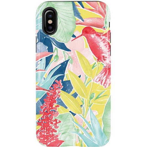 Spring Bird of Paradise iPhone XS Pro Case