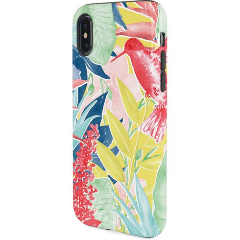Spring Bird of Paradise iPhone XS Pro Case
