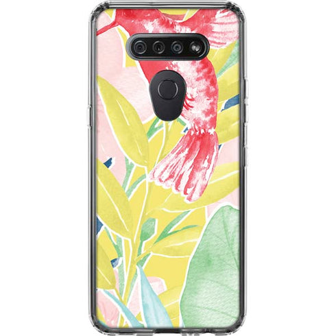 Spring Bird of Paradise LG K51/Q51 Clear Case