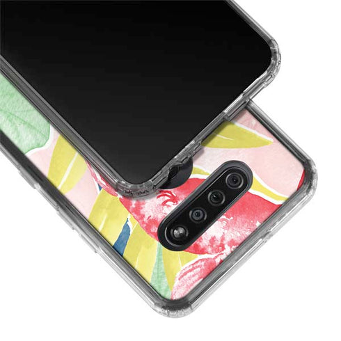 Spring Bird of Paradise LG K51/Q51 Clear Case