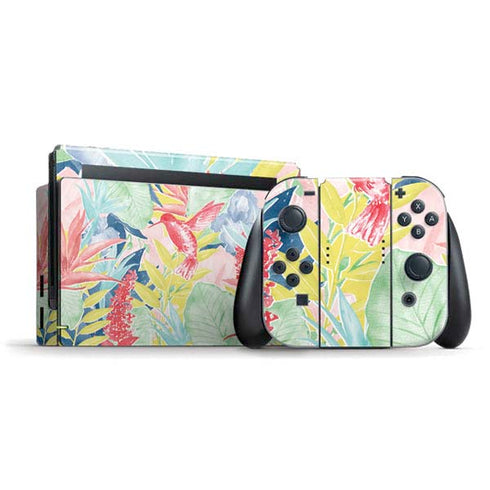 Spring Bird of Paradise Nintendo Switch Bundle Skin