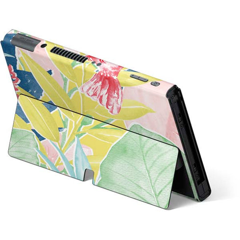 Spring Bird of Paradise Nintendo Switch OLED (2021) Skin