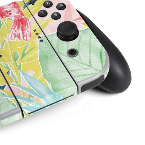 Spring Bird of Paradise Nintendo Switch OLED (2021) Skin