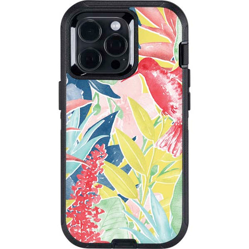 Spring Bird of Paradise Otterbox Defender iPhone Skin