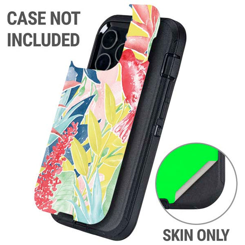 Spring Bird of Paradise Otterbox Defender iPhone Skin