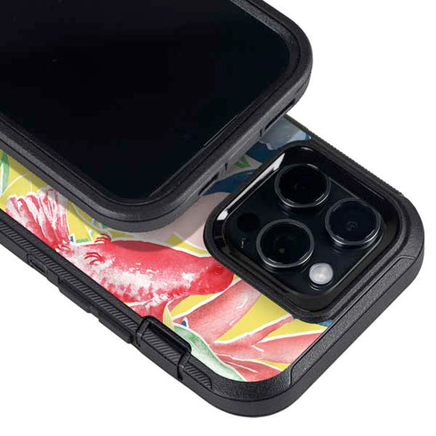 Spring Bird of Paradise Otterbox Defender iPhone Skin