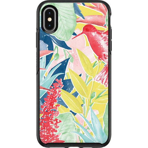 Spring Bird of Paradise Otterbox Symmetry iPhone Skin