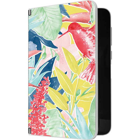 Spring Bird of Paradise Surface Duo Skin
