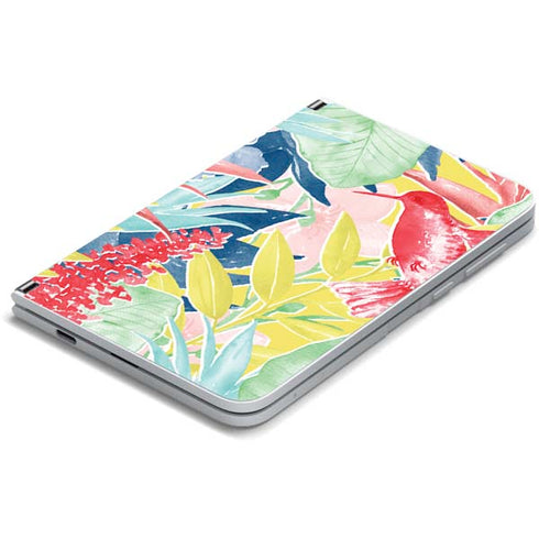 Spring Bird of Paradise Surface Duo Skin