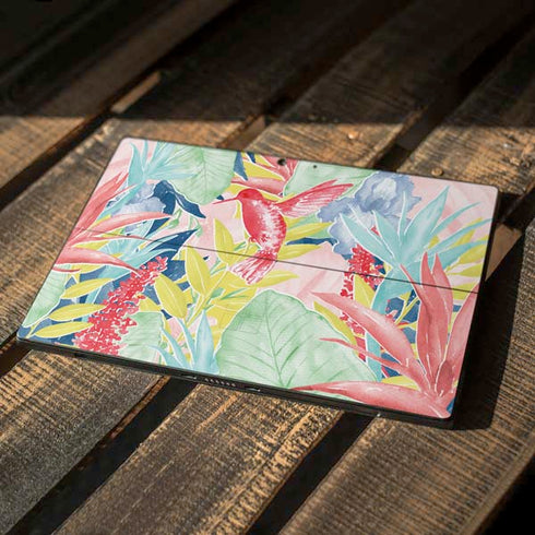Spring Bird of Paradise Surface Pro 7 Skin
