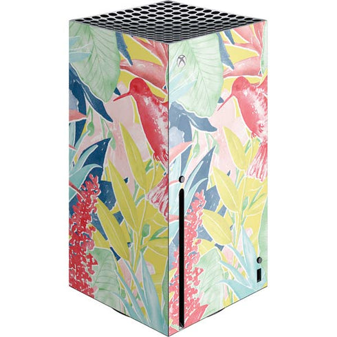 Spring Bird of Paradise Xbox Series X Console Skin