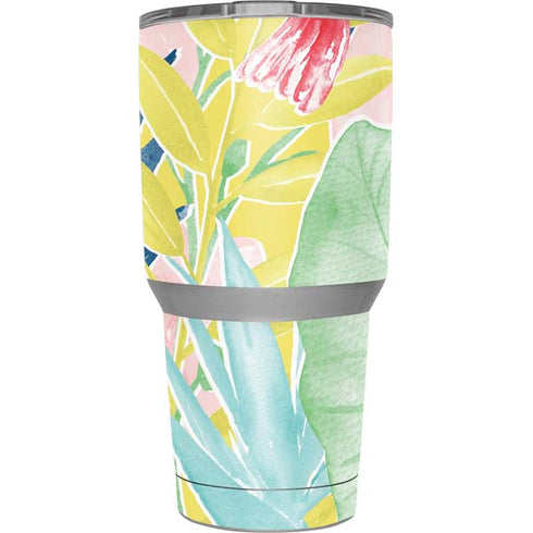 Spring Bird of Paradise Yeti 30oz Rambler Tumbler Skin