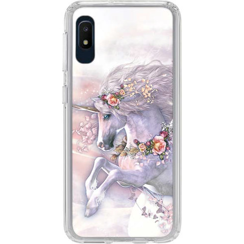 Laurie Prindle Spring Flight Unicorn Galaxy A10e Clear Case