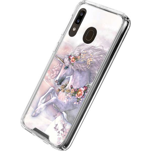 Laurie Prindle Spring Flight Unicorn Galaxy A30 Clear Case