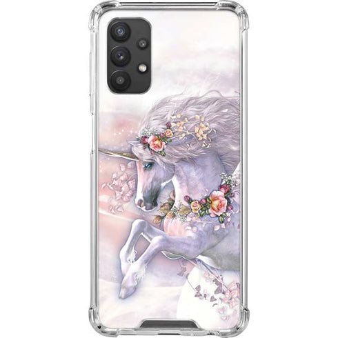Laurie Prindle Spring Flight Unicorn Galaxy A32 5G Clear Case