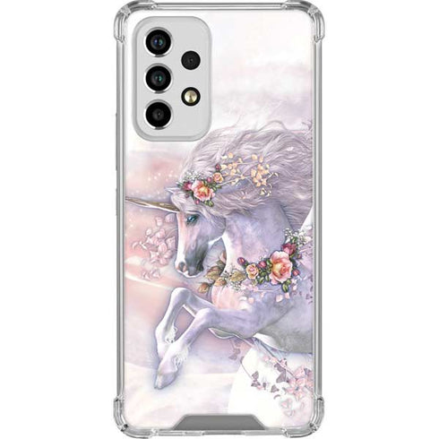 Laurie Prindle Spring Flight Unicorn Galaxy A53 5G Clear Case