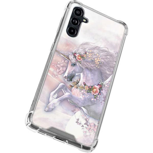 Spring Flight Unicorn by Laurie Prindle Galaxy A54 5G Clear Case