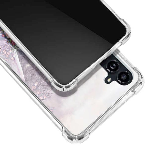 Spring Flight Unicorn by Laurie Prindle Galaxy A54 5G Clear Case