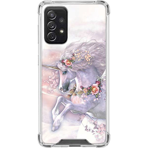 Laurie Prindle Spring Flight Unicorn Galaxy A72 5G Clear Case