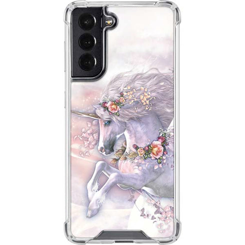 Laurie Prindle Spring Flight Unicorn Galaxy S22 Clear Case