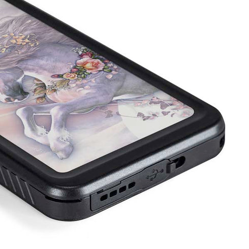 Laurie Prindle Spring Flight Unicorn Galaxy S23 Plus Waterproof Case