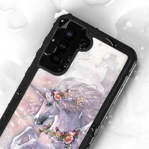 Laurie Prindle Spring Flight Unicorn Galaxy S23 Waterproof Case