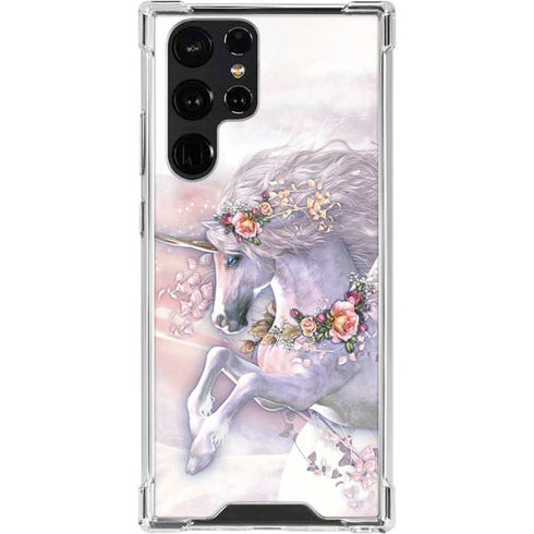 Spring Flight Unicorn by Laurie Prindle Galaxy S24 Ultra Clear Case