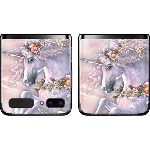 Laurie Prindle Spring Flight Unicorn Galaxy Z Flip Skin