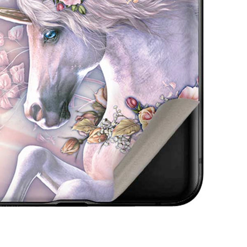 Laurie Prindle Spring Flight Unicorn Galaxy Z Flip Skin