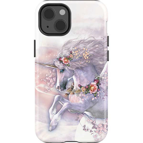 Spring Flight Unicorn by Laurie Prindle iPhone 15 Impact Case