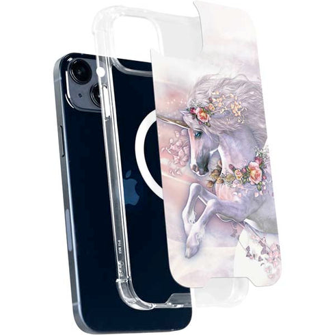 Laurie Prindle Spring Flight Unicorn iPhone 14 Plus MagSafe Case