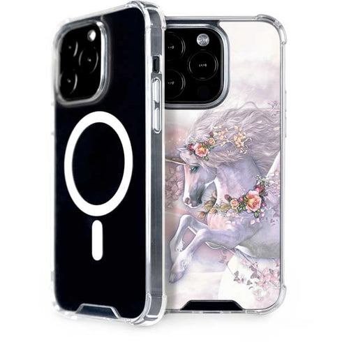 Laurie Prindle Spring Flight Unicorn iPhone 14 Pro MagSafe Case