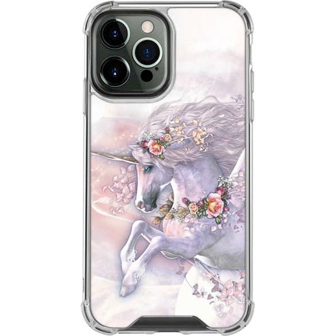 Laurie Prindle Spring Flight Unicorn iPhone 14 Pro Max Clear Case