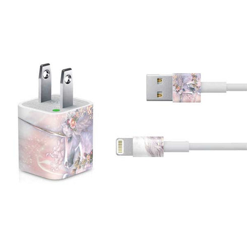 Laurie Prindle Spring Flight Unicorn iPhone Charger (5W USB) Skin
