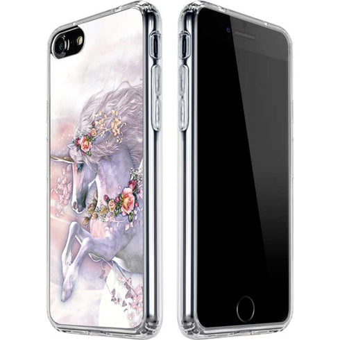 Laurie Prindle Spring Flight Unicorn iPhone SE (2nd & 3rd Gen) Clear Case