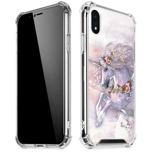 Spring Flight Unicorn by Laurie Prindle iPhone XR Clear Case