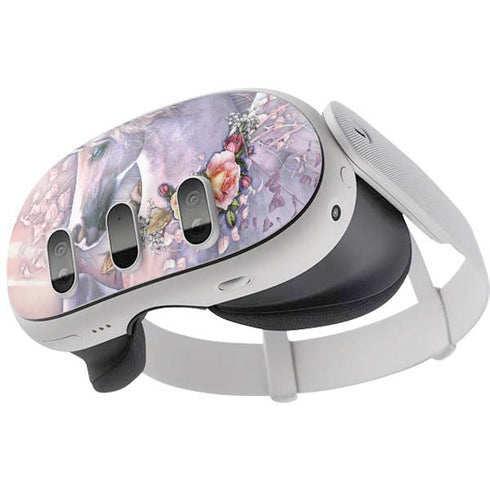 Spring Flight Unicorn by Laurie Prindle Meta Quest 3 Skin