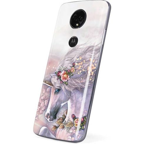 Laurie Prindle Spring Flight Unicorn Moto E5 Plus Skin