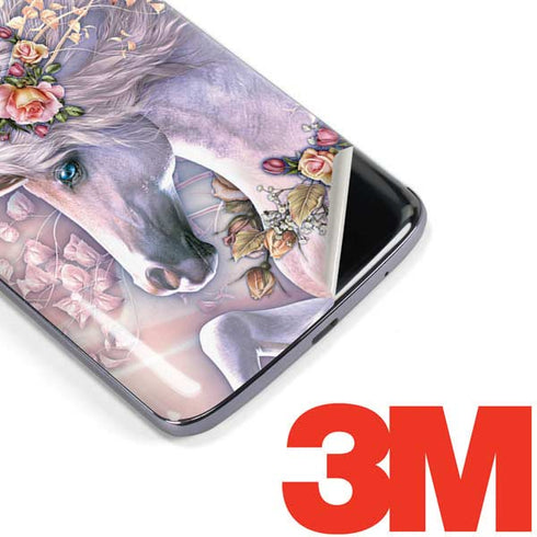 Laurie Prindle Spring Flight Unicorn Moto E5 Plus Skin