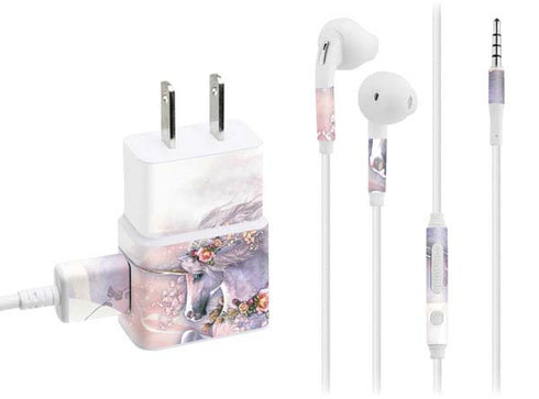 Laurie Prindle Spring Flight Unicorn Phone Charger Skin