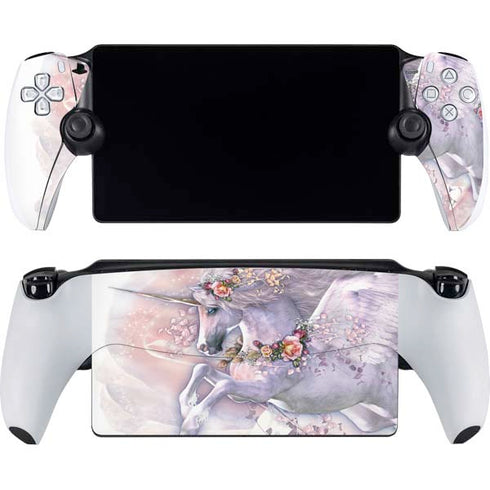 Spring Flight Unicorn by Laurie Prindle PlayStation Portal Remote Player Skin